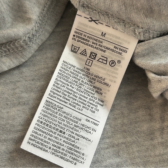 ❤️ GAP Light Gray Maxi Dress M - Picture 6 of 11